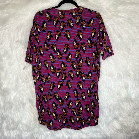 LuLaRoe Women's Lion King Scar Disney Irma Tunic Top Shirt - Size XXS - Picture 2 of 3